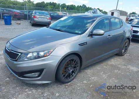 2012 Kia Optima Sx z USA, uszkodzony, nr VIN 5XXGR4A66CG005835